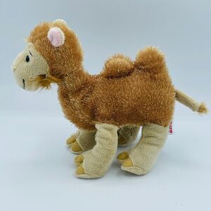 Camel Webkinz Plush Stuffed Animal by GANZ 2 Bump Brown Tan Camel